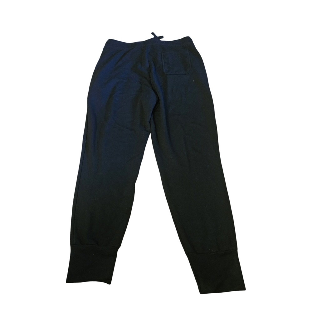 Fabletics Womens Black Jogger Sweatpants Drawstring Waist Tapered Leg Size Large